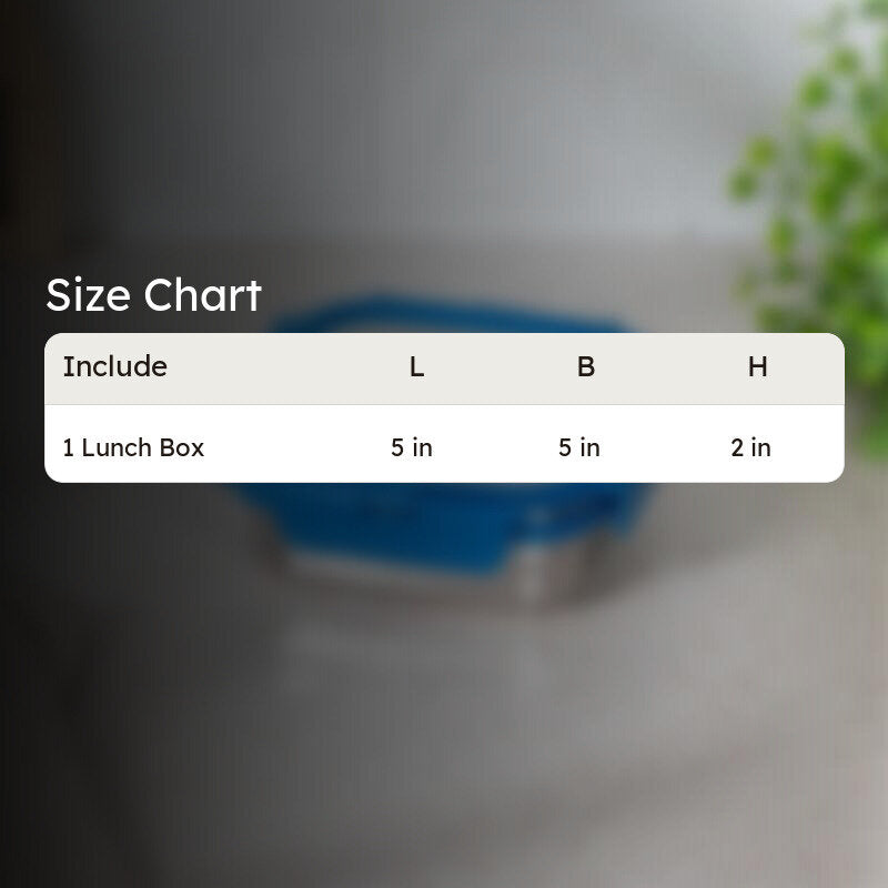 Hotspot Airtight Lunch Box (Dark Blue) - 300 mL media 7