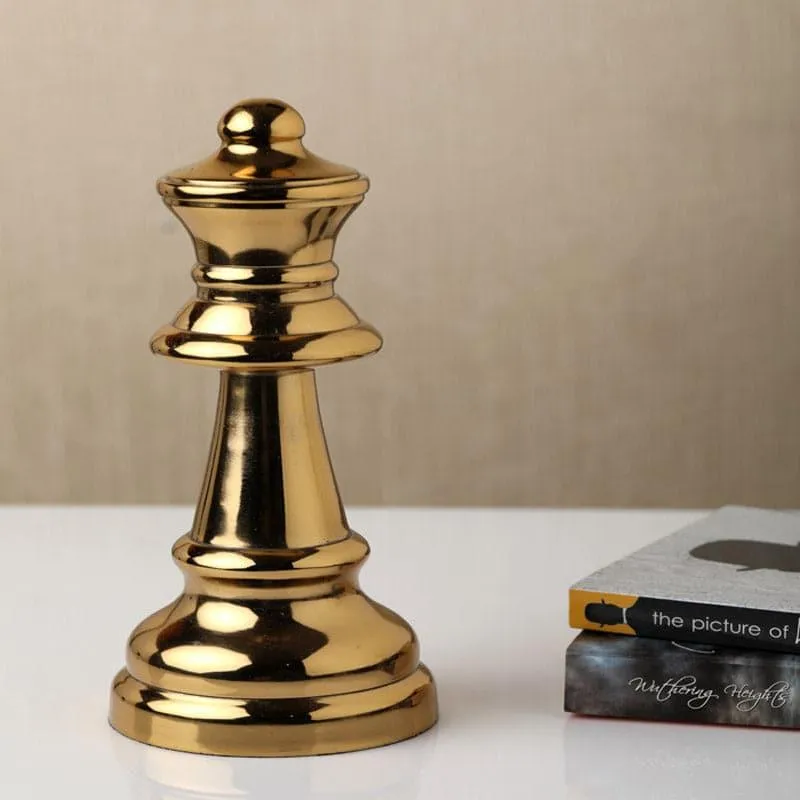The Chess Queen Showpiece - Gold media 1