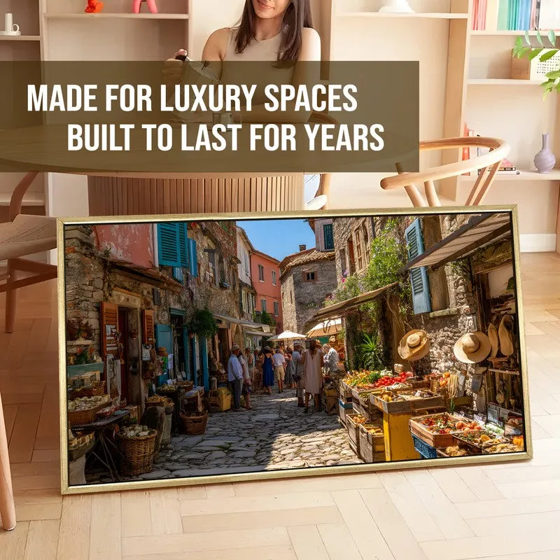 Townbloom Canvas Wall Painting With Frame media 5