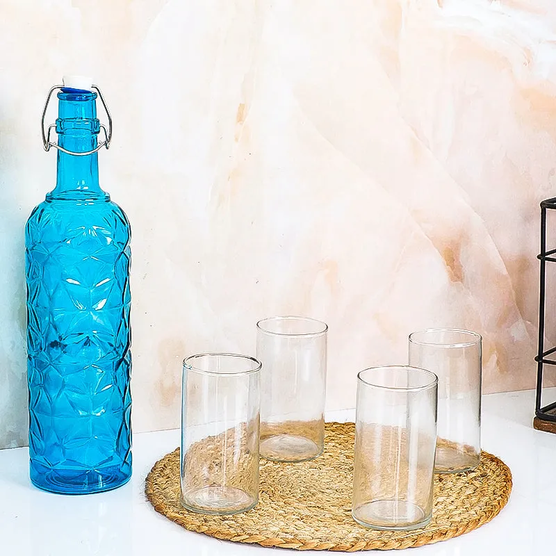 Thaddeus 1000 mL Water Bottle With 280 mL Glasses - Five Piece Set media 3