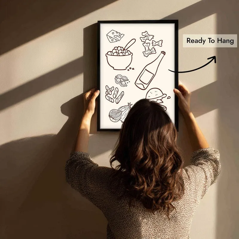Soft Serve Archival Canvas Wall Art - Black media 6
