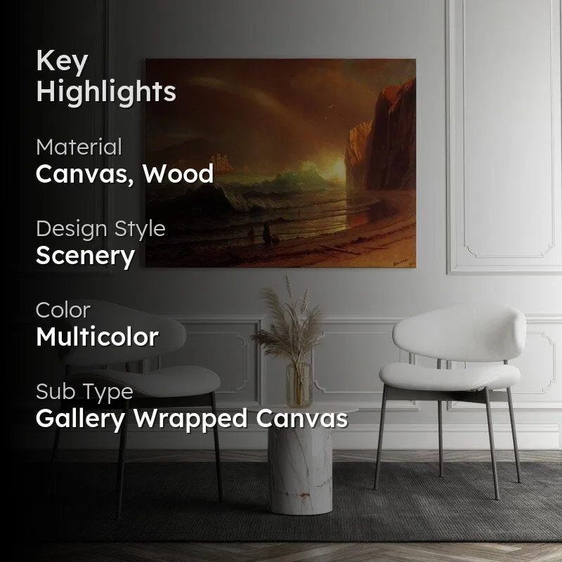 The Golden Gate Canvas Wall Painting - Gallery Wrap media 2