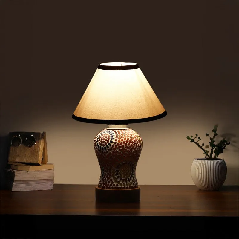 Avensa Wooden Table Lamp - Multicolor media 1
