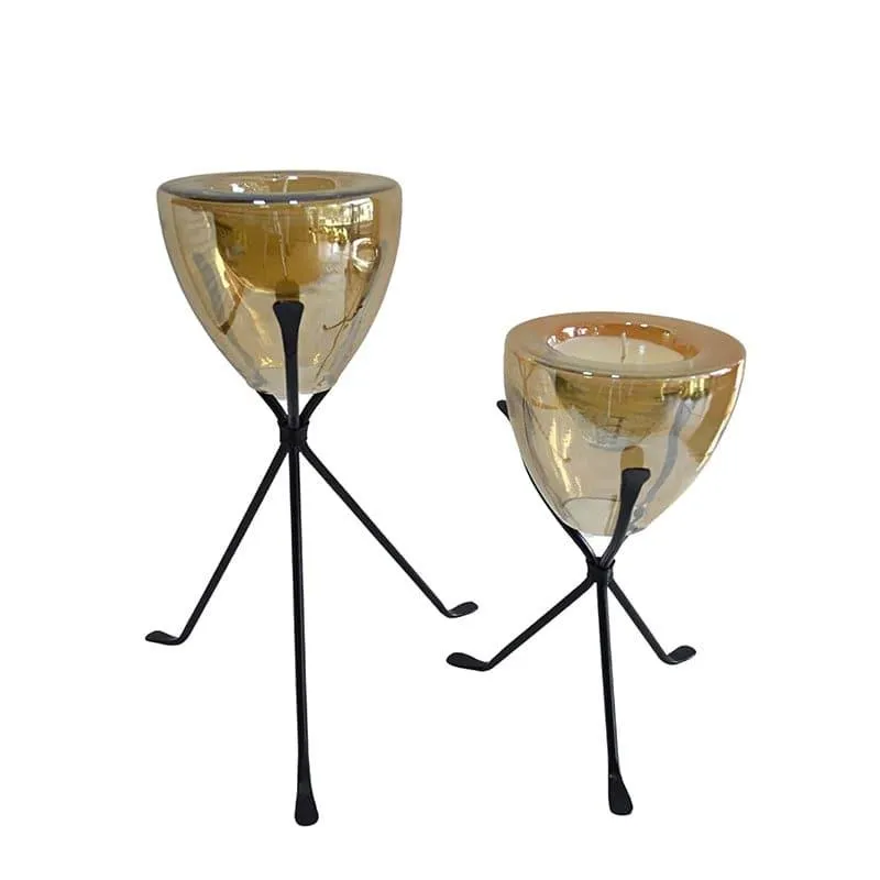 Morsara Candle Holder - Set Of Two media 5
