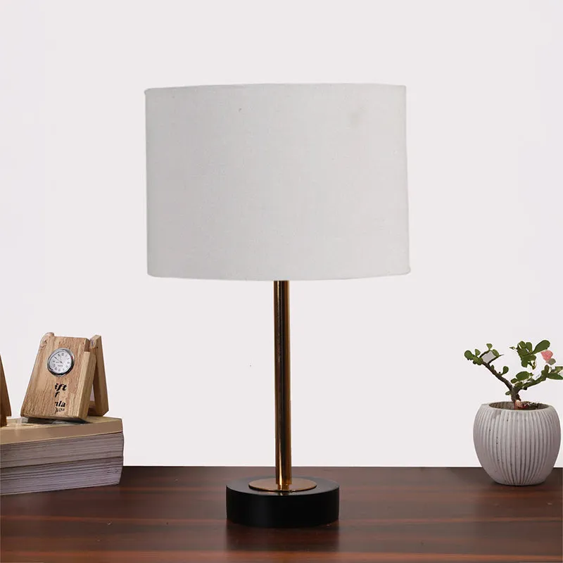 Cotin I Rodin Wooden Table Lamp - Grey,Gold,Black media 3