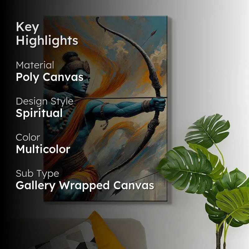 The Divine Archer Wall Painting media 2