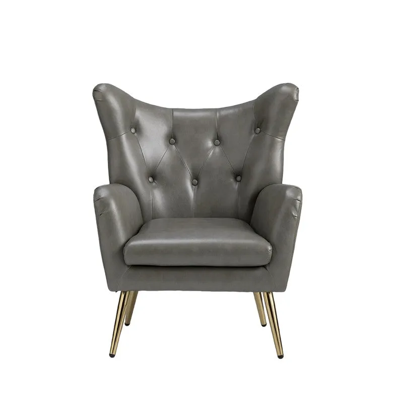 Urbano Neem Wood Lounge Chair - Grey media 5