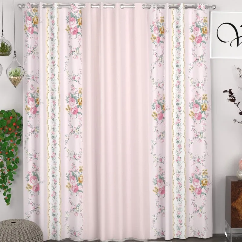 Pink Dream Glow Curtains - Set of Three media 1