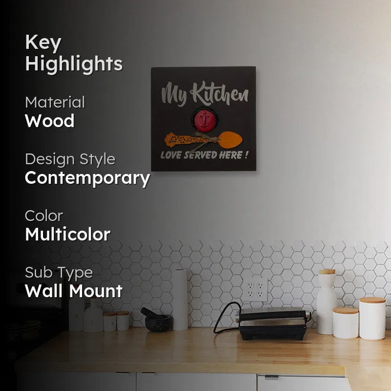 Love Served Here Wooden Wall Accent media 2