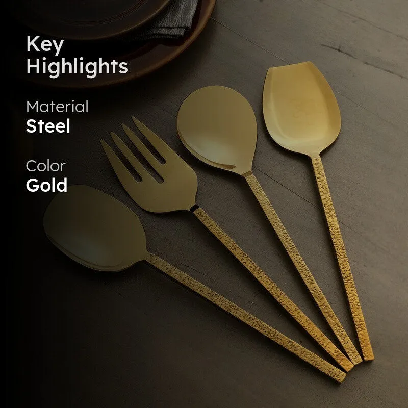 Ember Texture Serving Set - Four Piece Set media 2