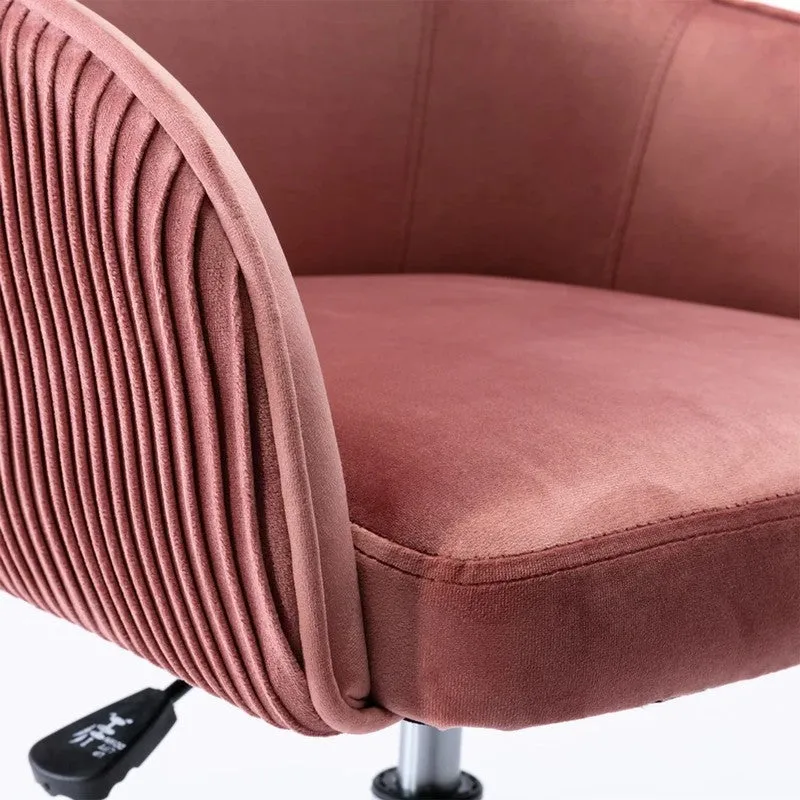 Seatron Metal Office Chair - Pink media 8