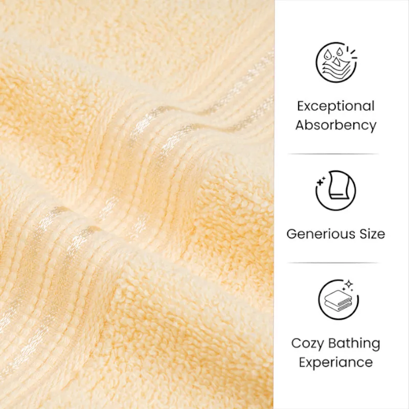 Micro Cotton LuxeDry Solid Bath Towel - Beige media 7