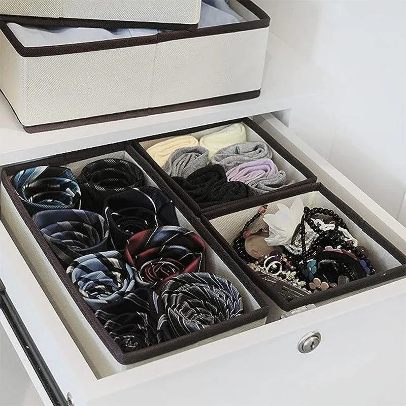 Harley Foldable Cloth Organizer - Set Of Six media 3