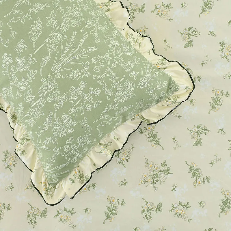 Heneri Floral Microfiber Microfiber Bedsheet - 150 GSM media 3
