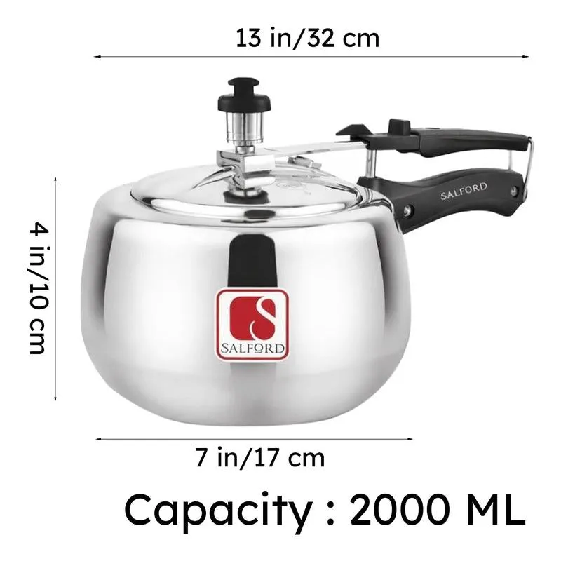Salford Curvy Plus Pressure Cooker - 2000 mL media 10