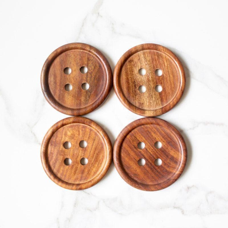 Button Coaster - Set Of Four media 3