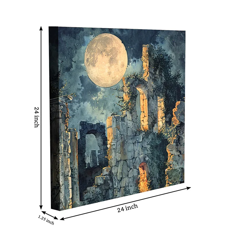 Ruins Of Past Canvas Wall Art media 8