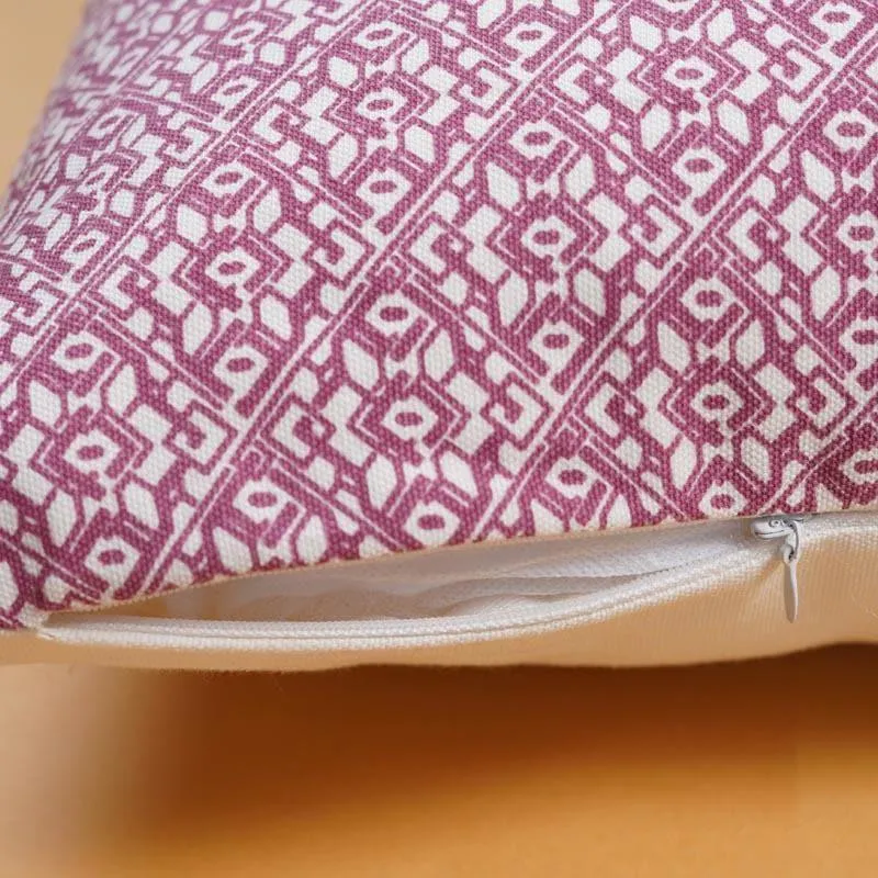 Jharokha Motif Cushion Cover media 5