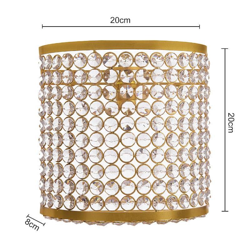 Novalie Crystal Wall Lamp - Gold media 6