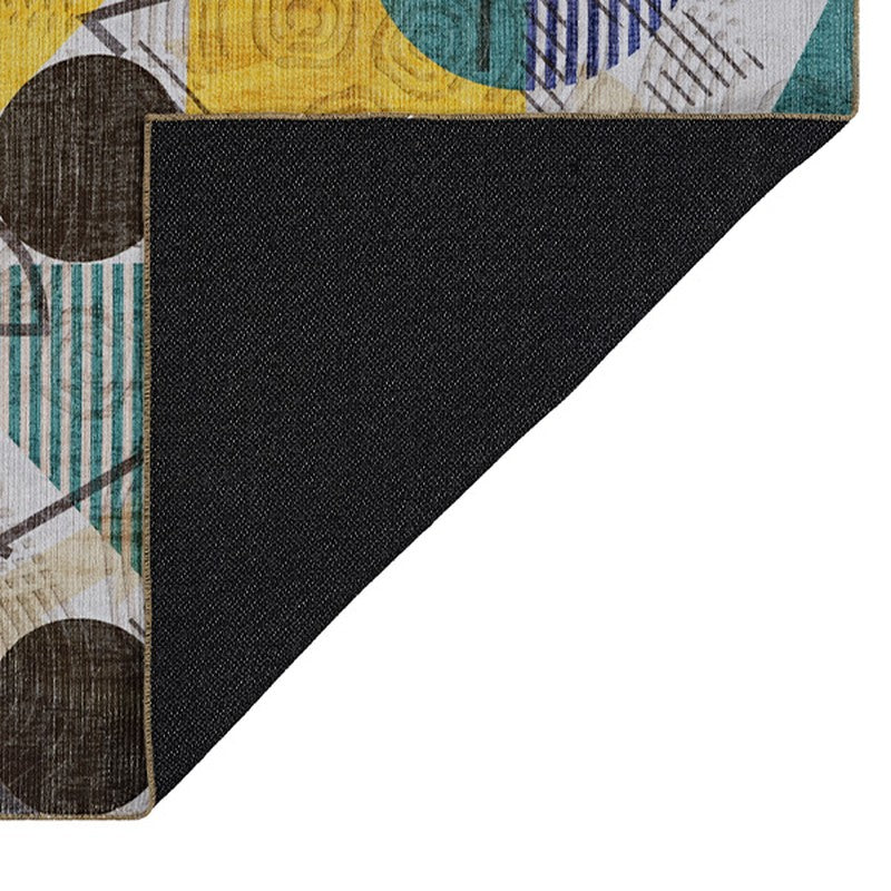 Zeryn Mosaic Non Anti Skid Carpet media 8