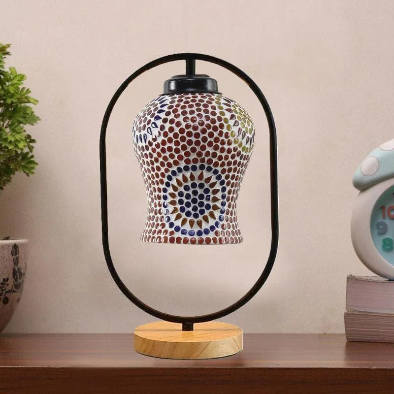 Gleam Glam Glass Table Lamp - Multicolor media 3