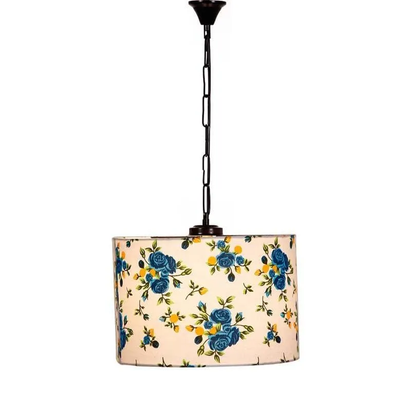 Floral Nirvana Fabric Ceiling Lamp media 5