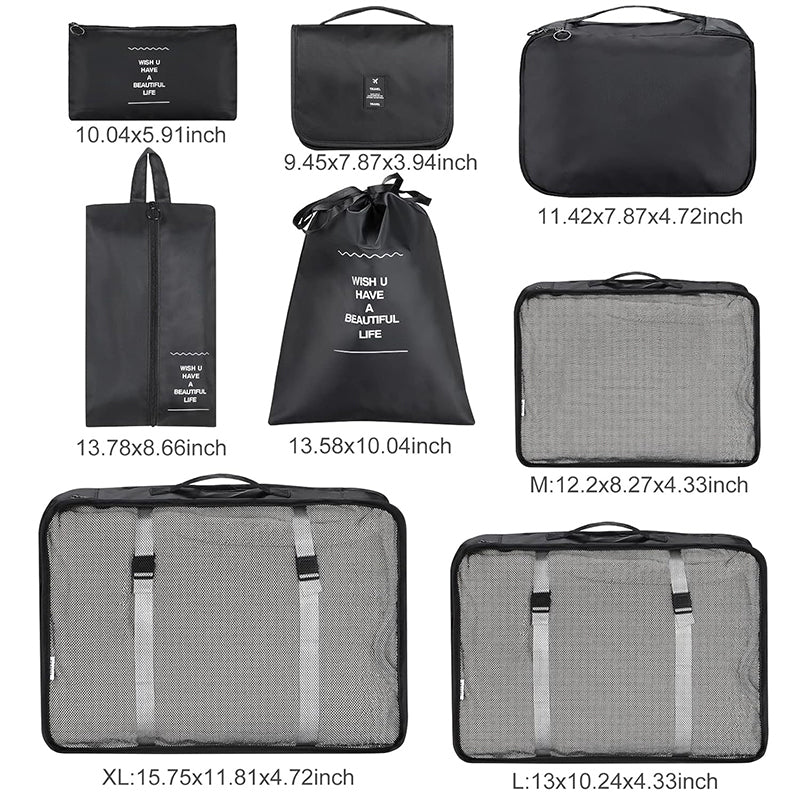Beta Lightweight Travel Organizer - Set Of Eight media 7