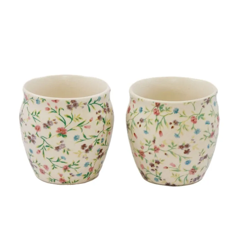BloomCraft Ceramic Kulhad (180 mL Each) - Set Of Four media 4