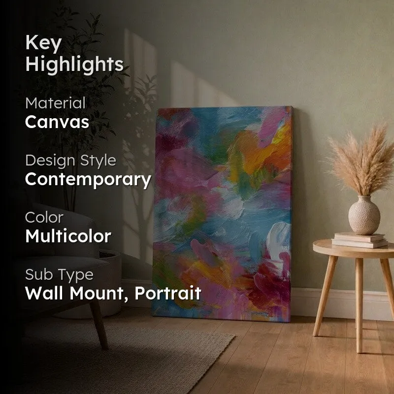 Hypercolor Structure Canvas Wall Art media 2