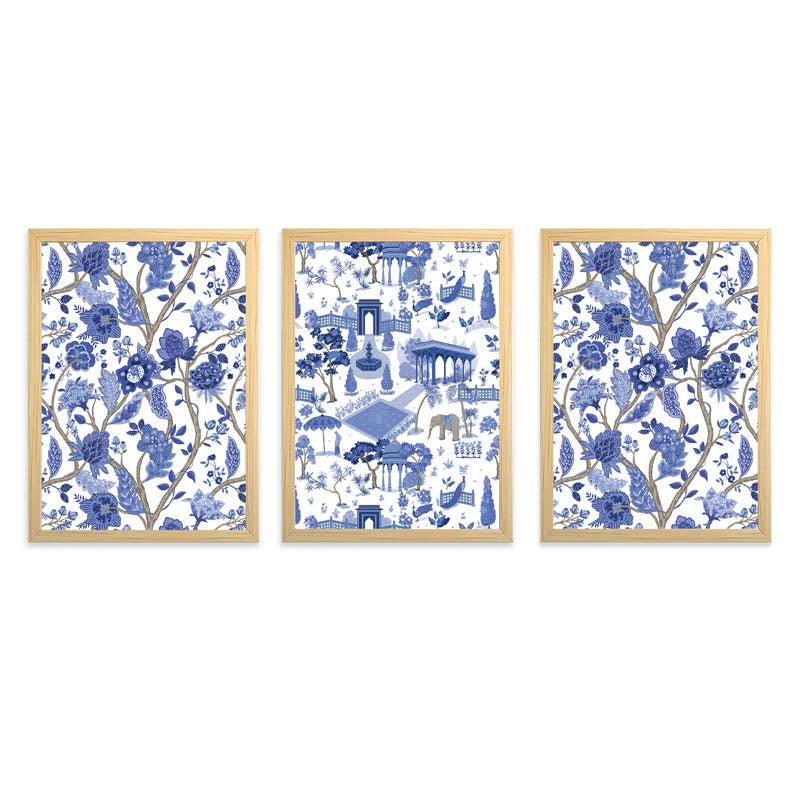 Blue Balance Wall Art - Set Of Three media 4