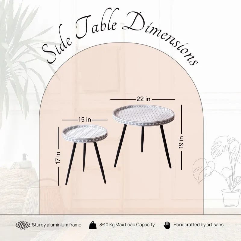 Metalia Moon Accent Table - Set Of Two media 7
