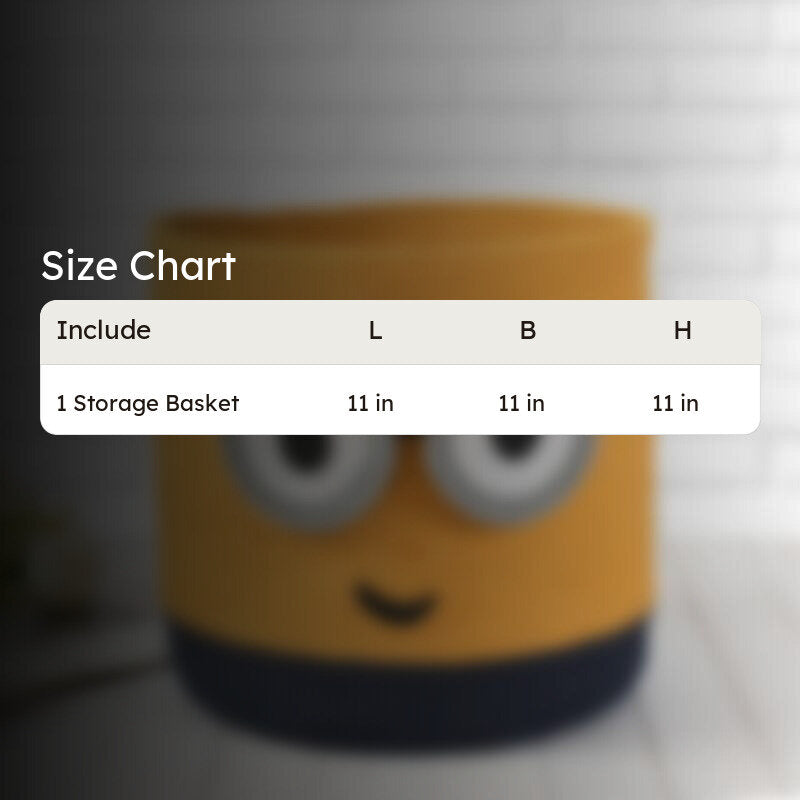 Minions Cotton Storage Basket media 7