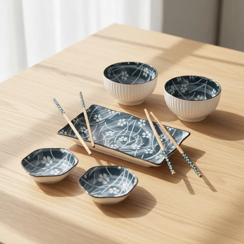CasaLuxe I Sushi Set - Seven Piece Set media 1
