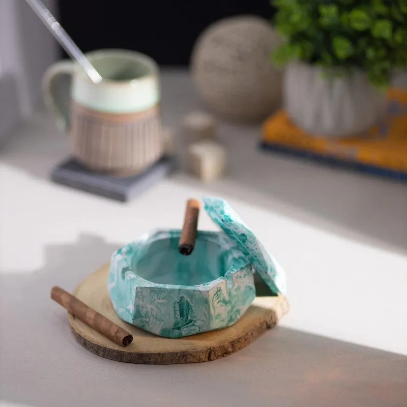 Barca Ash Tray - Green media 4