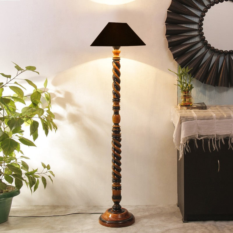 Majestic Aura Floor Lamp (Black)