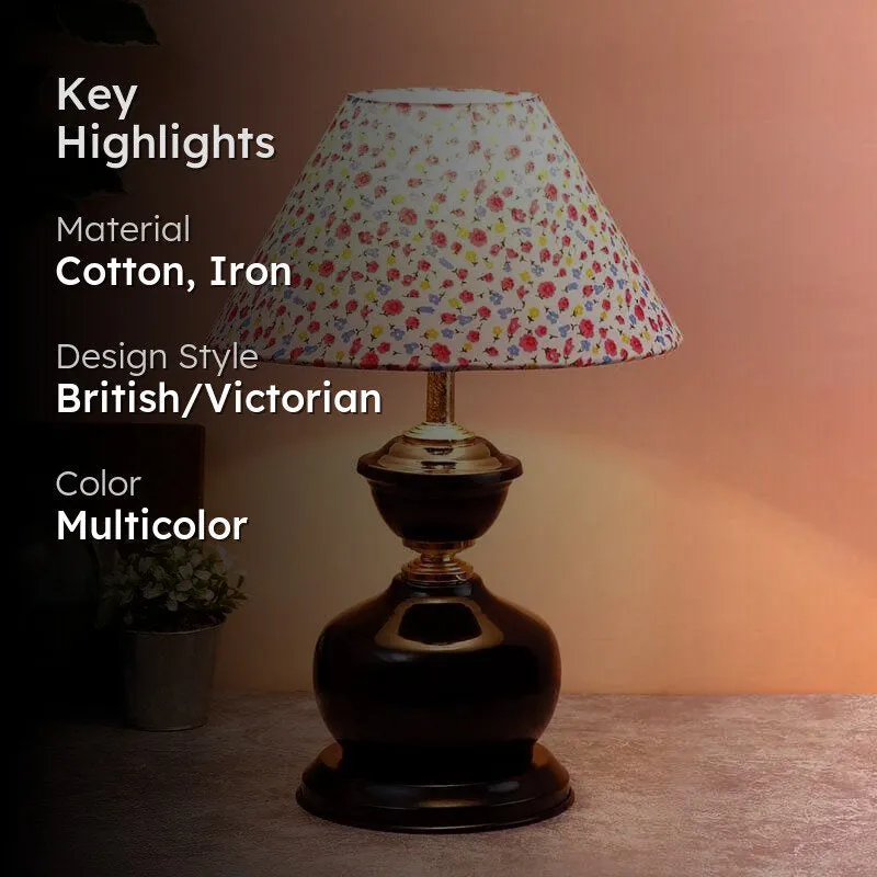 Passion Fruit Cotton Table Lamp - Multicolor media 2
