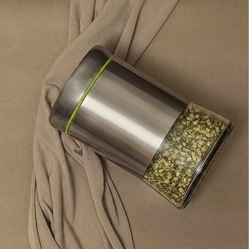 Pure Pantry Stainless Steel Jar (550 mL Each) - Set Of Three media 5