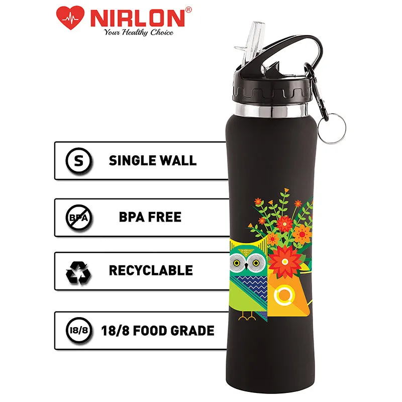Owlery Art Sipper Water Bottle - 750 mL media 6
