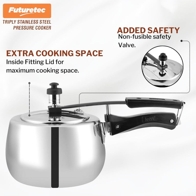 Kraft Power Steam Pressure Cooker - 2000 mL media 5
