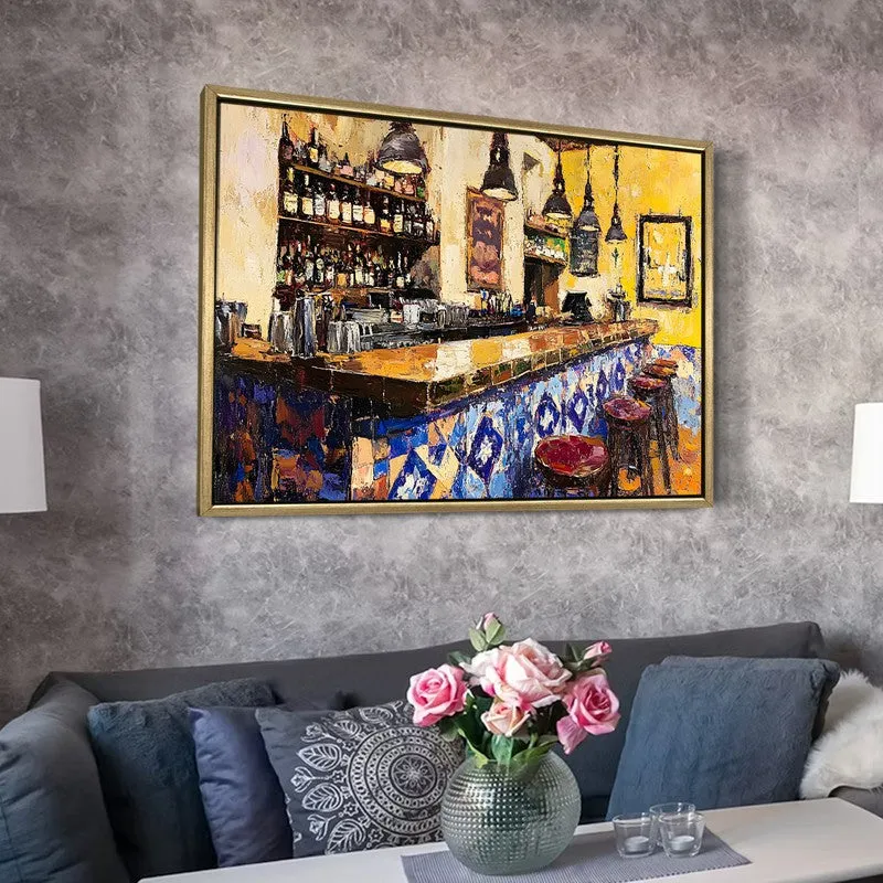 Rhythmic Canvas Wall Painting With Frame media 6