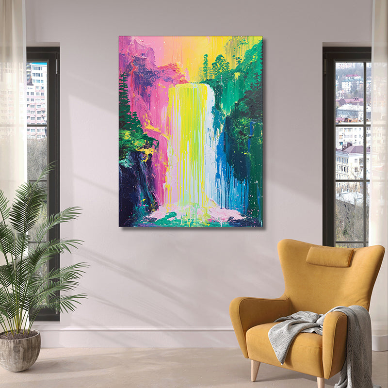 Cascade Trance Wall Painting