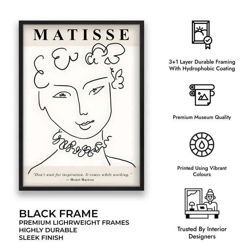 Artistic Soul Canvas Wall Painting With Black Frame media 8