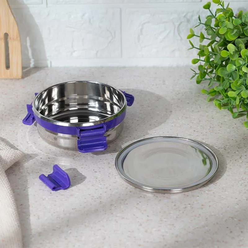 Clip Lock Lunch Box (275 mL) - Violet media 4