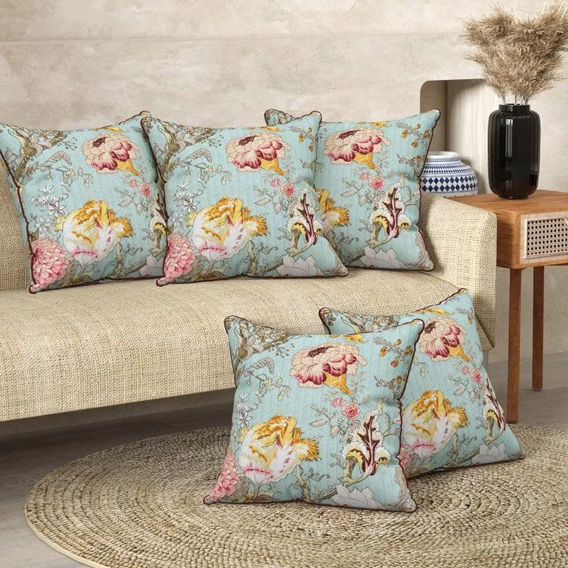 Eshita Floral Cushion Cover - Set Of Three media 3