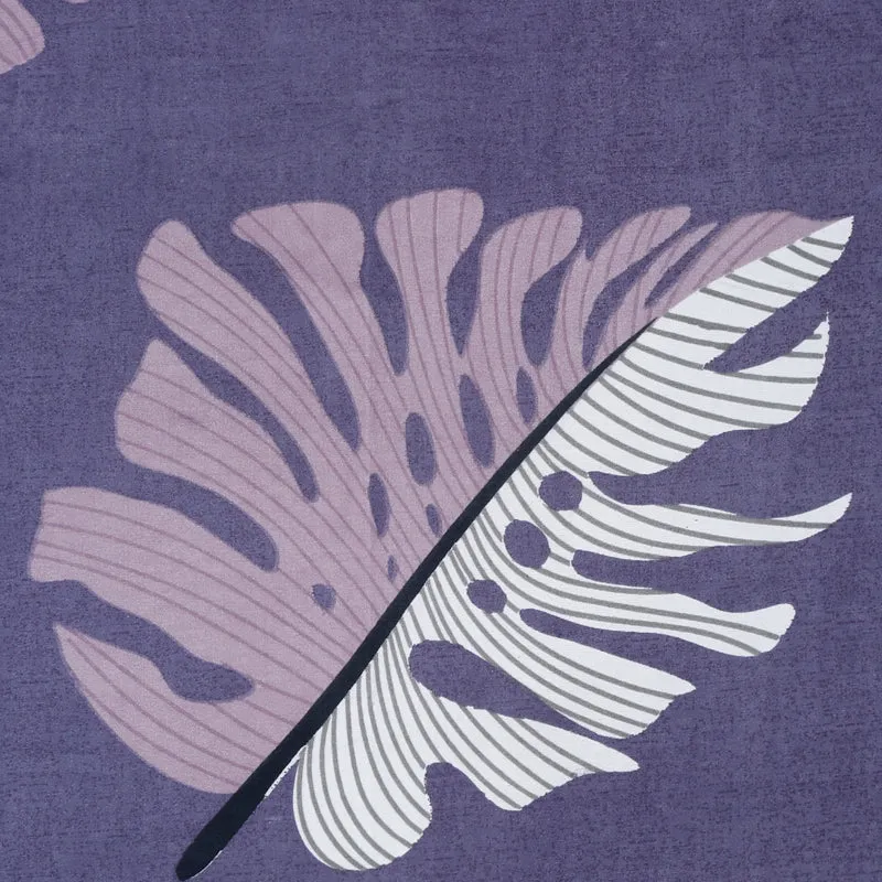 Purple Monstera Diwan Set - Six Piece Set media 5
