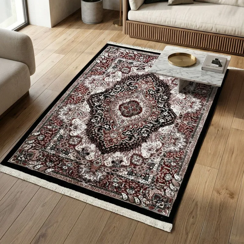 Zaina Art Silk Carpet media 3