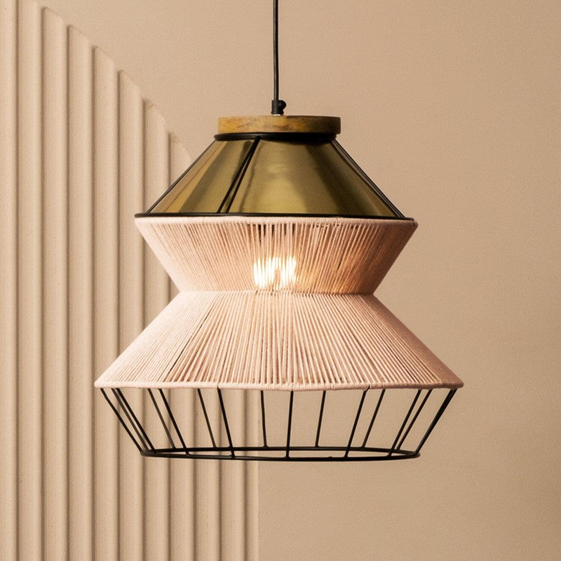 Orange Tree Waldo Squat Steel Ceiling Lamp media 2