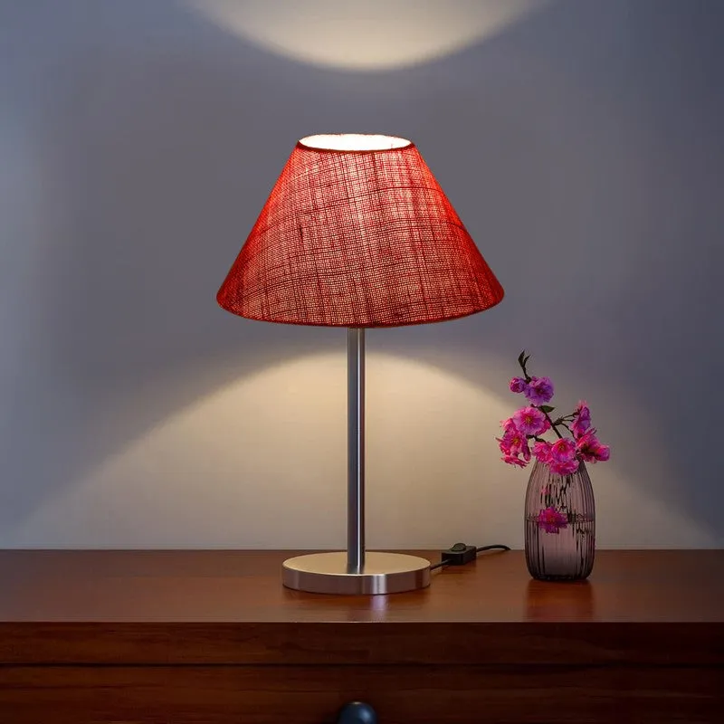 Noctra Glow Viro Metal Table Lamp - Pink media 1