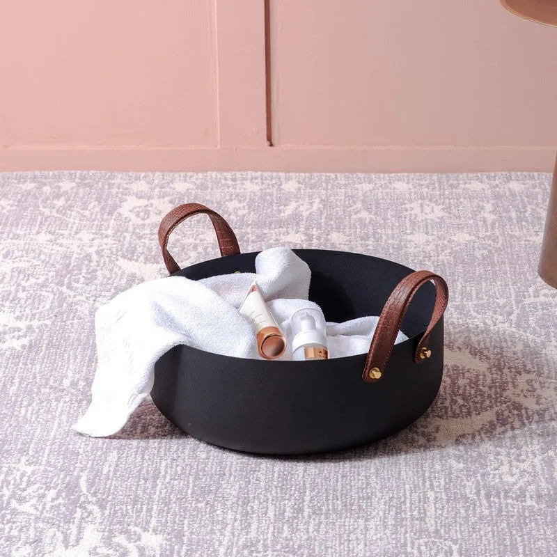 Bolgara (Iron, Leather) Basket media 1