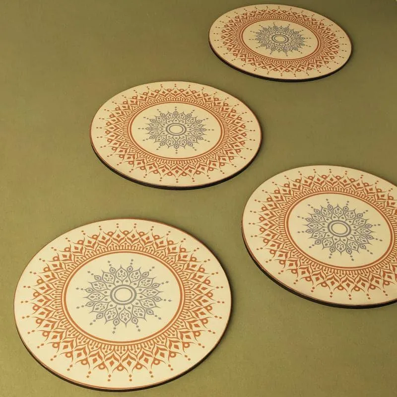 Ambala Floral Trivet - Set Of Four media 4